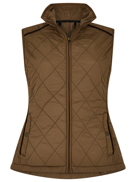 Dubarry Womens Heywood Gilet #colour_bronze